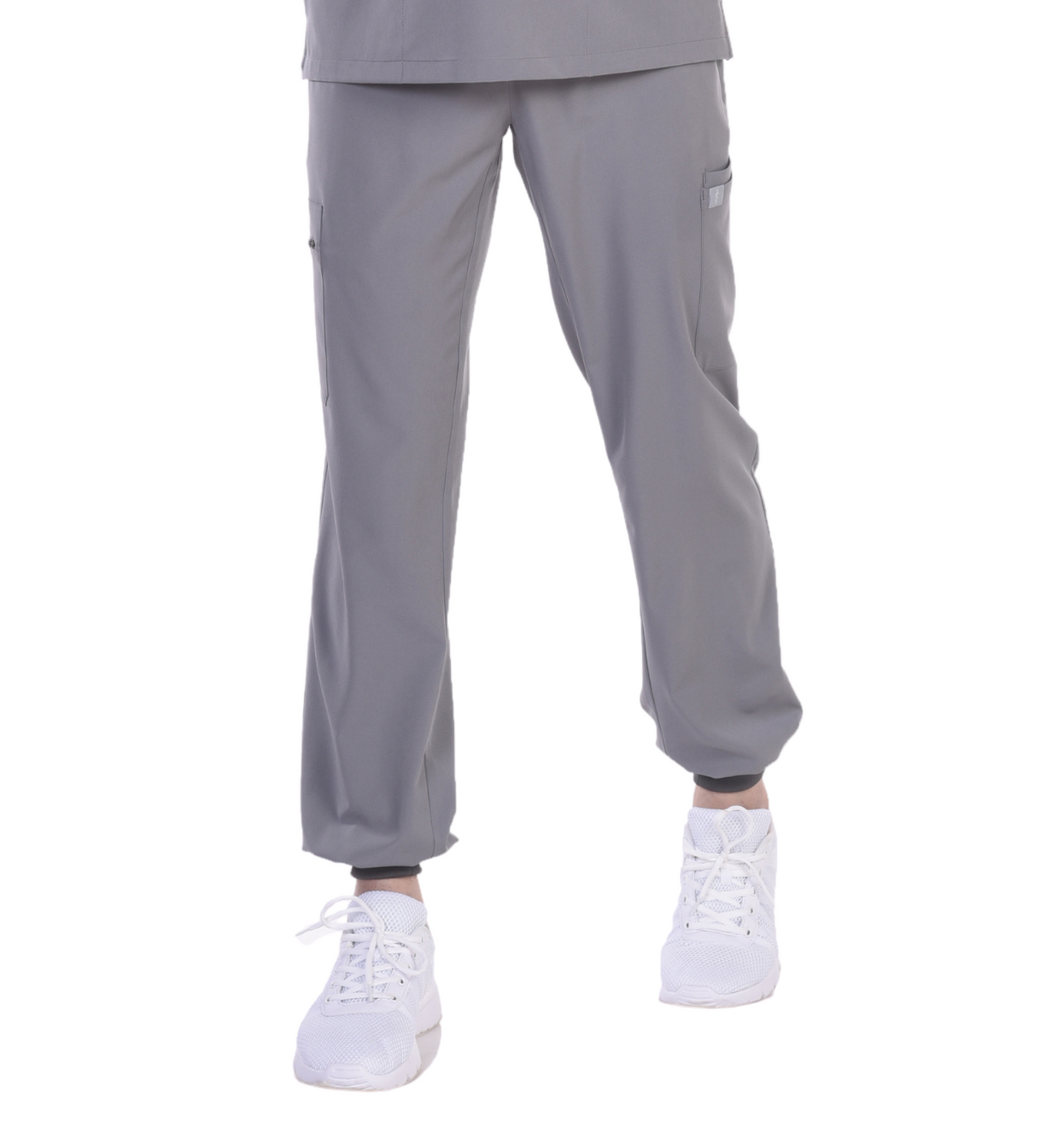 Silver jogger scrubs clearance